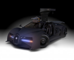 Картинка автомобили 3д batmobile