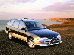 Картинка toyota corolla touring wagon автомобили autobiography