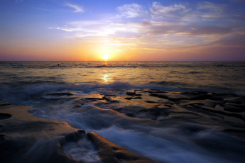 Картинка природа восходы закаты море закат