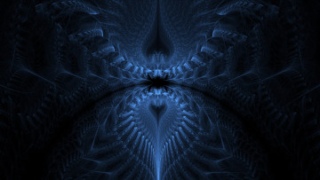 Картинка 3д графика fractal фракталы цвета узор фон