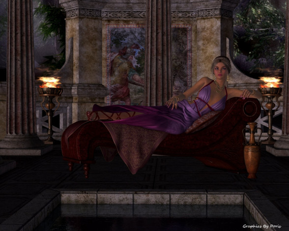 Обои картинки фото 3д, графика, people, люди, goddess, of, passion