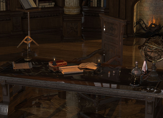 Обои картинки фото 3д, графика, realism, реализм, still, life, -, research, room