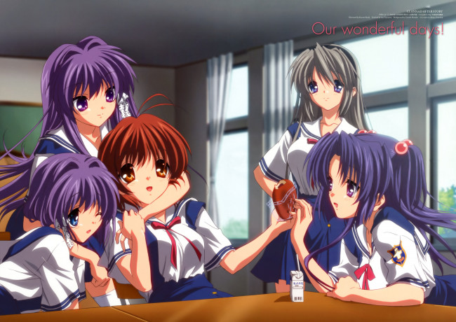 Обои картинки фото аниме, clannad, кланнад