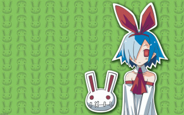 Картинка disgaea pleinair аниме netherworld battle chronicle девочка заяц бант