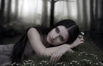 Картинка -Unsort+Брюнетки+Шатенки девушки unsort брюнетки шатенки тайна ромашка глаза