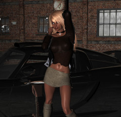 Картинка 3д+графика люди+ people девушка взгляд