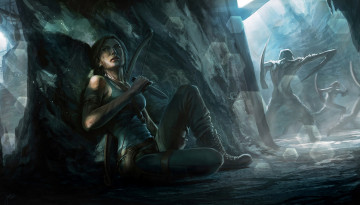 Картинка видео+игры tomb+raider+2013 арт экшен 2013 игра лара крофт tomb raider