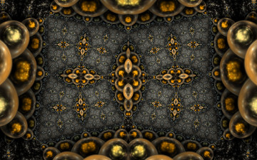 Картинка 3д+графика фракталы+ fractal фон узор цвета