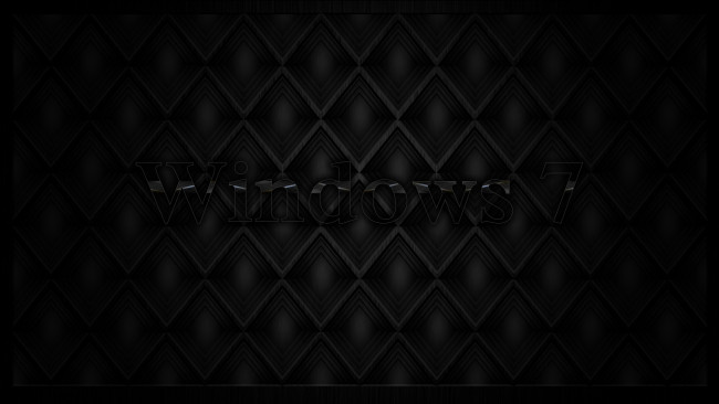 Обои картинки фото компьютеры, windows 7 , vienna, темный