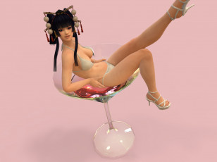 Картинка 3д+графика аниме+ anime девушка взгляд фон