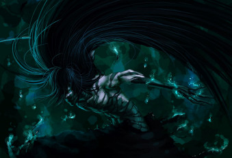 Картинка аниме bleach блич арт маска парень kurosaki ichigo