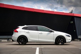обоя автомобили, volvo, 2015г, carbon, edition, v40