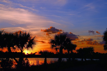 Картинка природа восходы закаты сумерки