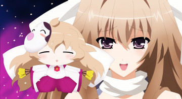 Картинка аниме unknown +другое кукла фон взгляд девушка aoi+kimi kyoukai+senjou+no+horizon