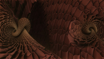 Картинка 3д+графика фракталы+ fractal узор фон цвета