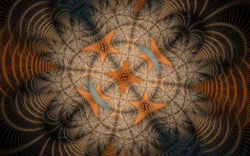 Картинка 3д+графика фракталы+ fractal узор фон цвета