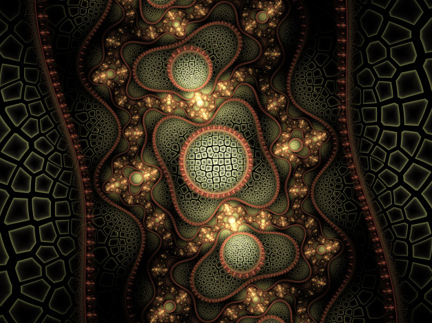 Обои картинки фото 3д графика, фракталы , fractal, узор, фон, цвета