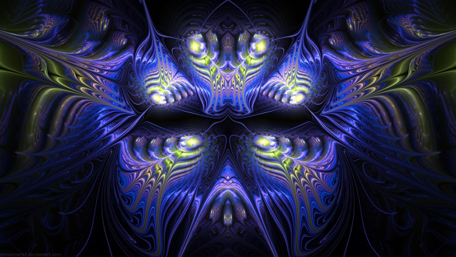 Обои картинки фото 3д графика, фракталы , fractal, узор, цвета, фон