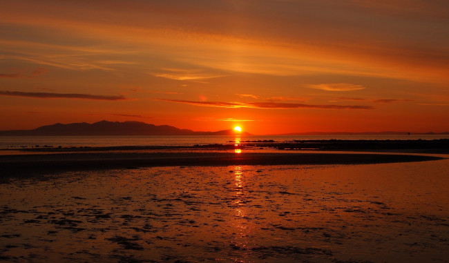 Обои картинки фото природа, восходы, закаты, сумерки