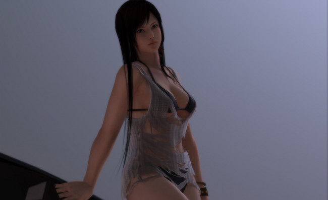 Обои картинки фото 3д графика, аниме , anime, девушка, взгляд, фон