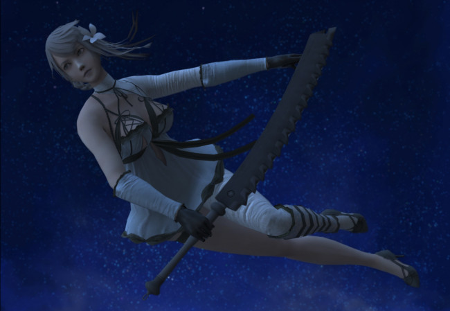 Обои картинки фото 3д графика, аниме , anime, девушка, взгляд, фон, оружие