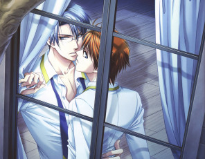 Картинка аниме gakuen+heaven сёнен-ай райская школа парни