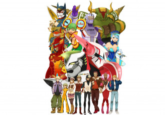 Картинка аниме tiger+and+bunny герои