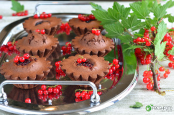 Картинка еда пирожные +кексы +печенье кекс смородина выпечка