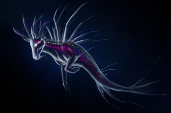 Картинка фэнтези существа подводный мир существо тьма