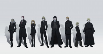 Картинка аниме tiger+and+bunny персонажи герои