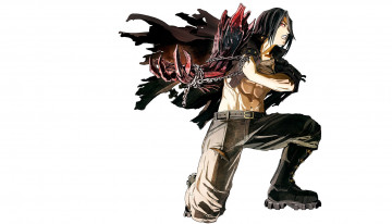 Картинка аниме god+eater парень