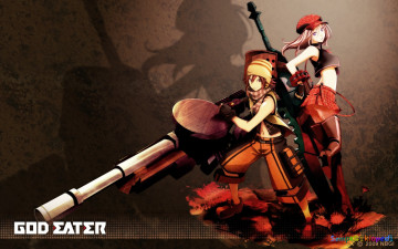 Картинка аниме god+eater оружие двое