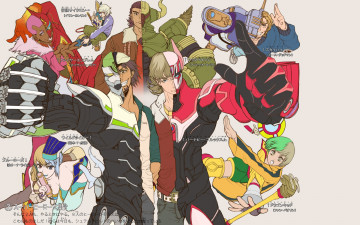 Картинка аниме tiger+and+bunny герои