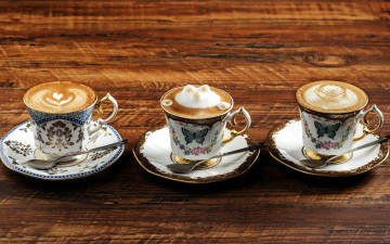 Картинка еда кофе +кофейные+зёрна чашки блюдца ложки напиток рисунки