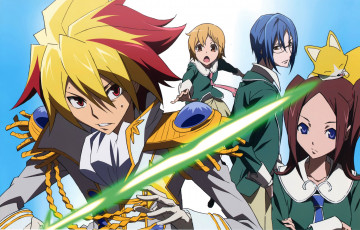 Картинка аниме star+driver парни