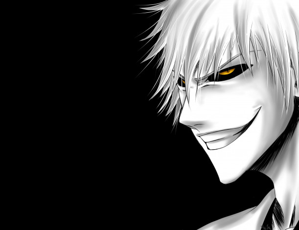 Обои картинки фото аниме, bleach, хичиго