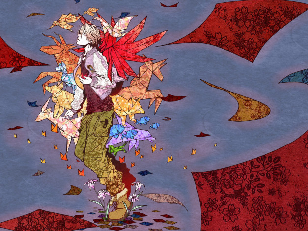 Обои картинки фото аниме, tiger and bunny, парень