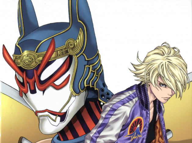 Обои картинки фото аниме, tiger and bunny, герой