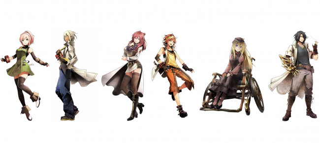 Обои картинки фото аниме, god eater, персонажи