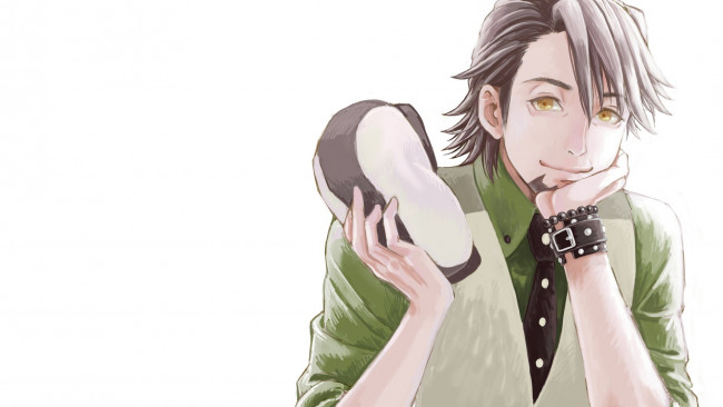 Обои картинки фото аниме, tiger and bunny, парень