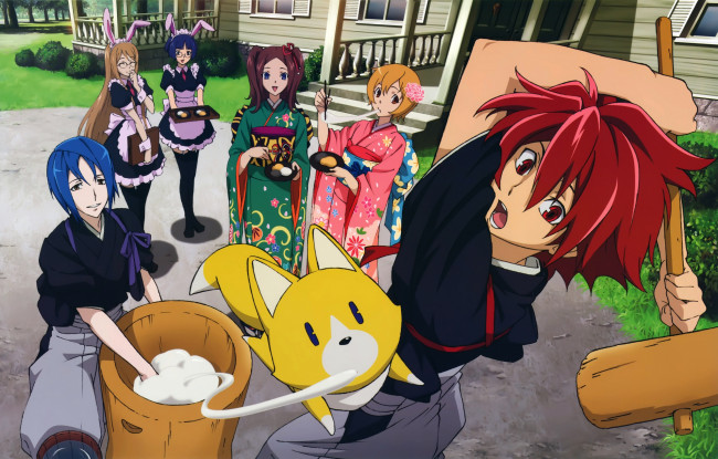 Обои картинки фото аниме, star driver, парни