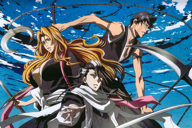 Обои картинки фото аниме, bleach, блич