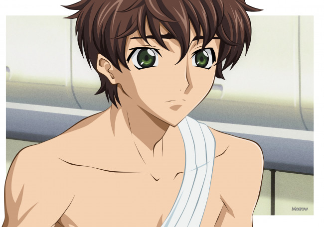 Обои картинки фото аниме, code geass, парень
