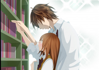 Картинка аниме namaikizakari двое