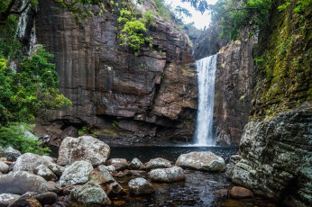 Картинка природа водопады простор