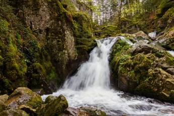 Картинка природа водопады простор