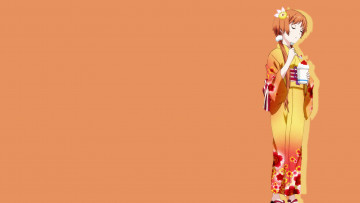 Картинка аниме nisekoi девушка фон взгляд