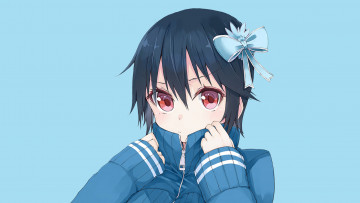 Картинка аниме nisekoi фон взгляд девушка