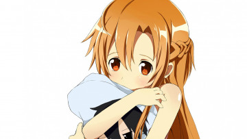 Картинка аниме sword+art+online фон взгляд девушка