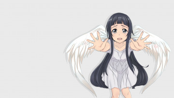 Картинка аниме sword+art+online фон взгляд девушка